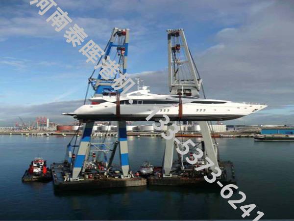 湖南岳阳游艇轮胎吊公司游艇搬运机机动性高