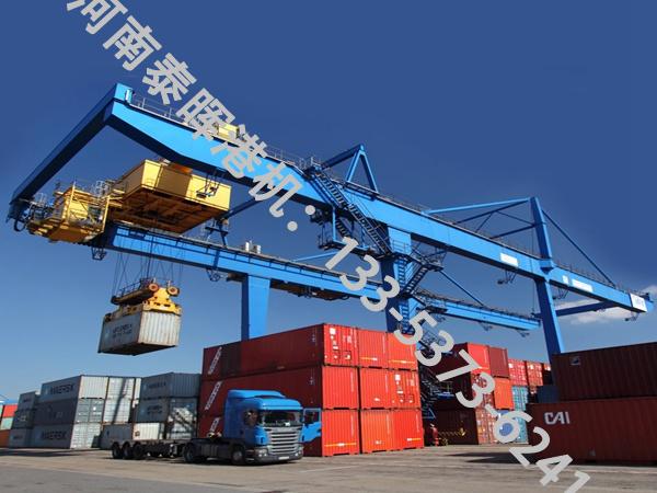 天津集装箱起重机厂家集装箱起重机市电驱动 节能环保