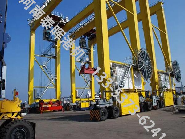 福建福州轮胎式起重机厂家轮胎式集装箱起重机机动性强