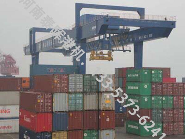 江苏泰州集装箱起重机厂家轨道式集装箱起重机堆码能力强