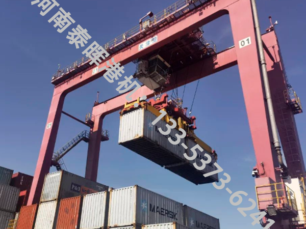 浙江嘉兴集装箱起重机厂家轮胎式集装箱起重机作业效率高