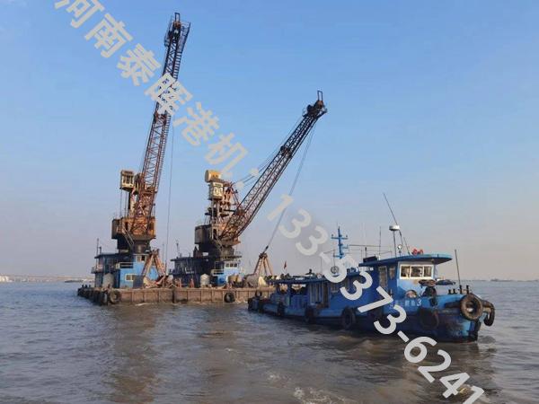 江苏镇江码头吊销售厂家码头吊跨船转运灵活
