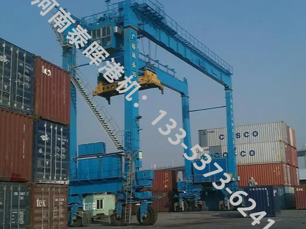 福建泉州集装箱起重机厂家轮胎式集装箱起重机堆存效率高