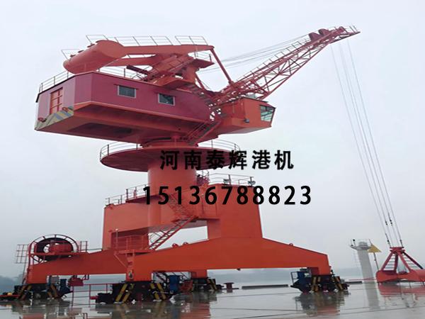 25 吨港口门座式起重机如何提升装卸效率提升